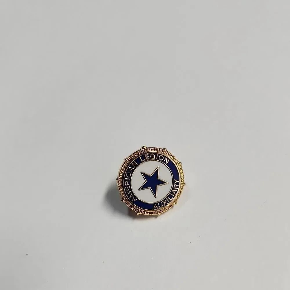 American Legion Auxiliary Pin with Blue Star